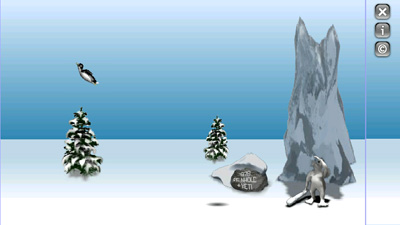 Швырни Пингвина (Penguin Throw) для Symbian 9.4, Symbian^3 / Anna / Belle