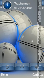 Glowing Blue Balls для Nokia N8